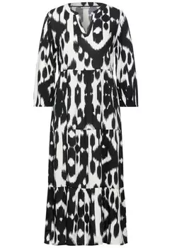 Платье STREET ONE Summer Dress, черный