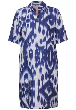 Платье STREET ONE Summer Dress, королевский синий