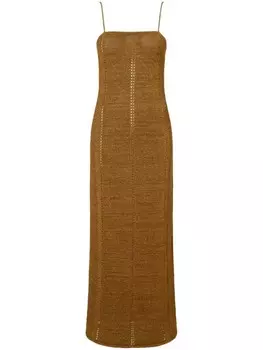 Платье Суки Proenza Schouler, коричневый