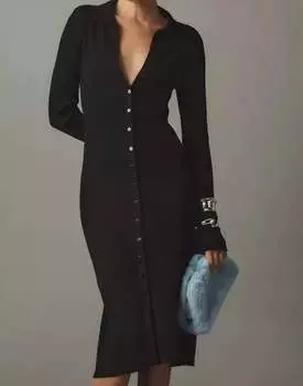 Платье Sundara черного цвета Paige