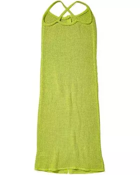 Платье SUNNEI Waffle Knit Dress, цвет Acid Green
