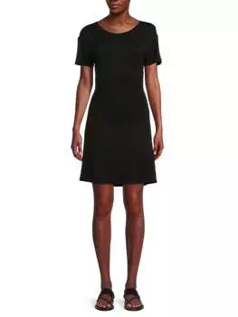 Платье Sunrise Bb Dakota с завязками на талии, черный