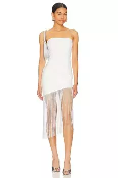 Платье superdown Cleo Strapless, белый