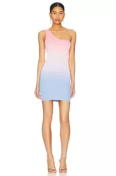 Платье superdown Krista One Shoulder, цвет Blue Ombre