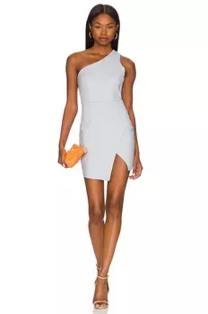 Платье superdown Molly One Shoulder, цвет Dusty Blue