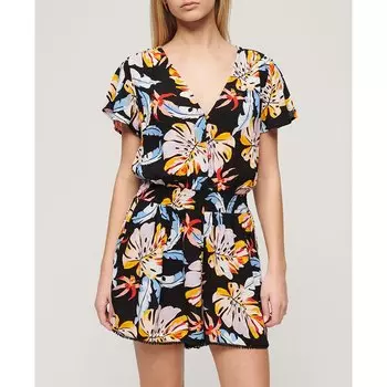 Платье Superdry Beach Playsuit Short Sleeve Short, Разноцветный