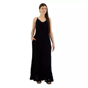 Платье Superdry Beach Sleveless Long, черный