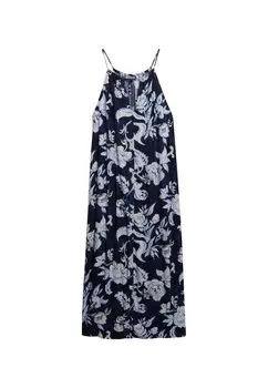 Платье Superdry, цвет Ultramarine blue/Light blue