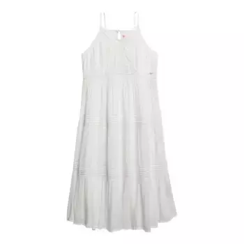 Платье Superdry Ibiza Cami long, белый
