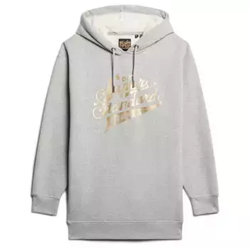 Платье Superdry Luxe Metallic Logo, белый