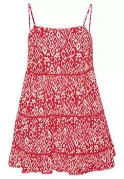 Платье Superdry, ярко-красный