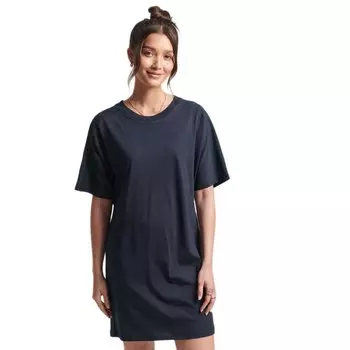 Платье Superdry Studios Cotton Modal, синий