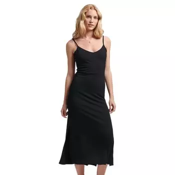 Платье Superdry Studios Jersey Open Back, черный