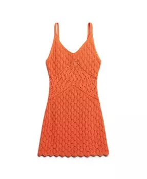 Платье Superdry Summer Dress, коралловый
