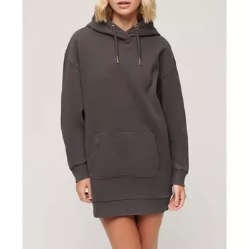 Платье Superdry Tattoo Rhinestone Long Sleeve, серый