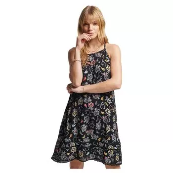 Платье Superdry Vintage Beach Cami, черный