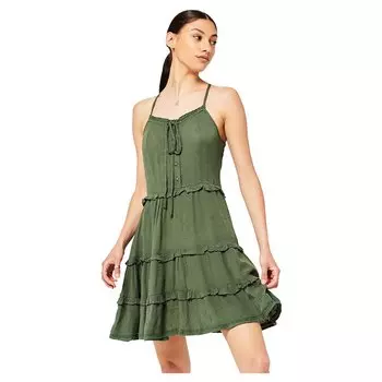 Платье Superdry Vintage Broderie Cami, зеленый