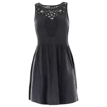 Платье Superdry Vintage Lace Racer, черный