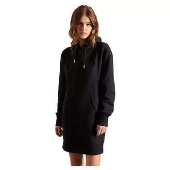 Платье Superdry Vintage Logo Embroidered, черный