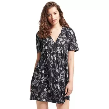 Платье Superdry Vintage Mini, черный