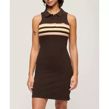 Платье Superdry W8011638A Short, коричневый