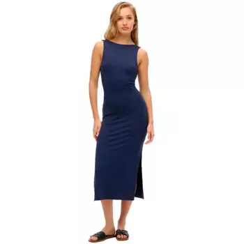 Платье Superdry W8011951A sleeveless midi, синий