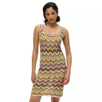Платье Superdry Zigzag short, разноцветный
