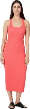 Платье Sweaty Betty Resort Rib Tank Dress, цвет Coral Pink