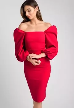 Платье Swing Fashion, красный