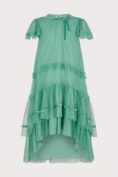 Платье свинг Сиенна Добби Monsoon, зеленый