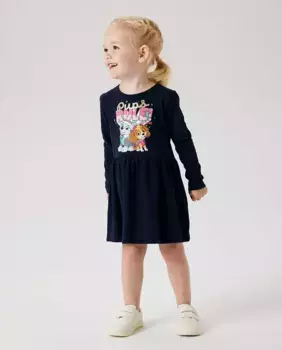 Платье свинки Пепа name it, тёмно-синий
