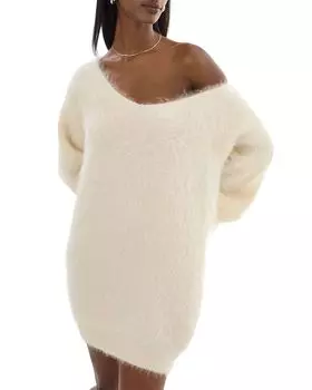 Платье-свитер Amaris LAMARQUE, слоновая кость/кремовый