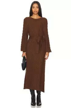 Платье-свитер Barb от Show Me Your Mumu, chocolate