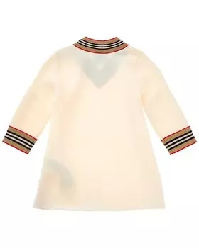 Платье-свитер Burberry из смесовой шерсти, белый