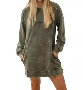 Платье-свитер черного цвета New In