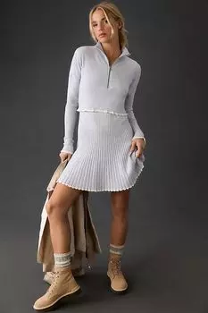 Платье-свитер Daily Practice Anthropologie Miles, светло-серый