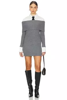 Платье-свитер Elodie Ser.O.Ya, heathered grey