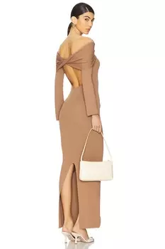 Платье-свитер Georgia от All The Ways, brown