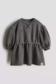 Платье-Свитер H&M, серый
