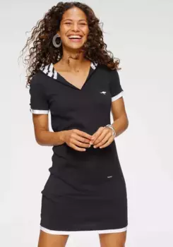 Платье-свитер KangaROOS в образе 2-в-1, черный