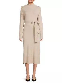 Платье-свитер Mila с поясом из смесовой шерсти Rails, цвет Jute