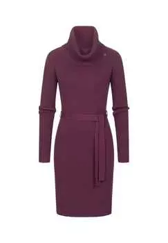 Платье-Свитер miyya Ragwear, цвет plum