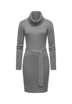Платье-Свитер miyya Ragwear, серый