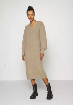Платье-свитер Objmalena Object, охра