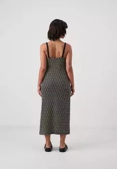 Платье-свитер Onltove Dress Only, черное/облачная танцовщица