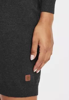 Платье-свитер Oxella Oxmo, темно-серый