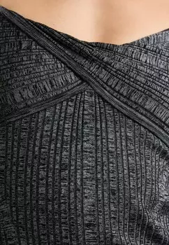 Платье-свитер PAINTER MOSCHINO, черный