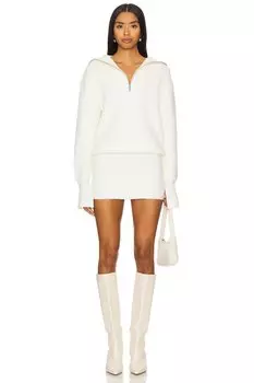 Платье-Свитер сайди Ser.O.Ya, цвет eggshell