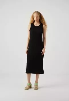 Платье-свитер VMOLIVA CALF DRESS Vero Moda, черный