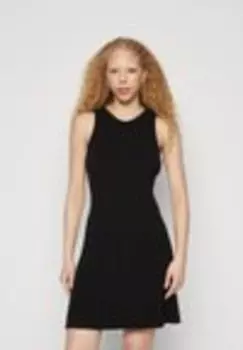 Платье-свитер VMSTEPHANIE O NECK DRESS Vero Moda, черный